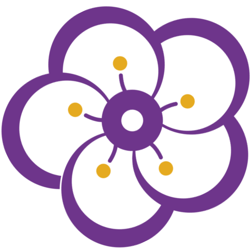 Plum Amazing Logo - The flower of the plum tree