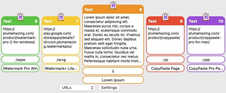 CopyPaste Clip Browser