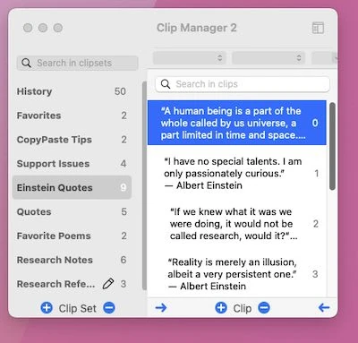 CopyPaste Clip Manager