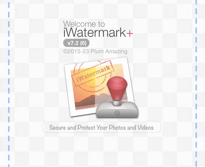iWatermark+ main page