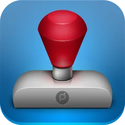 iWatermark+ app icons - Lite (gold) and paid (gold) versions