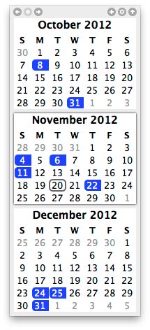 TinyCal - Google & Apple Calendar for Mac 5 Mac Volume Manager