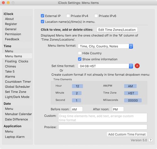 iClock for Mac Manual Page 13 iClock Manual