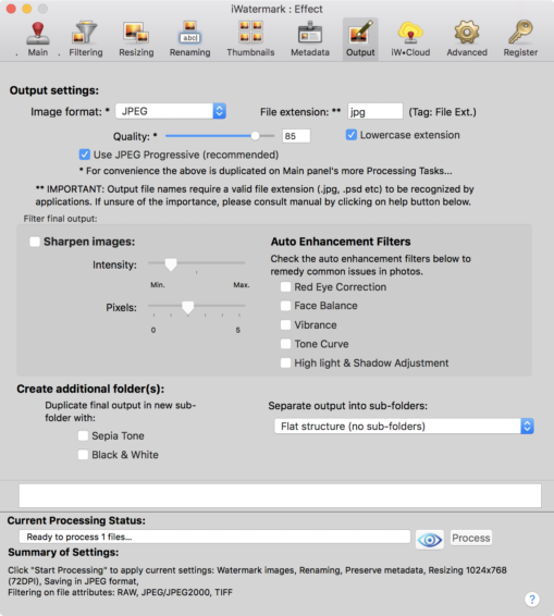 simple to use watermarking program that supports raw files for mac