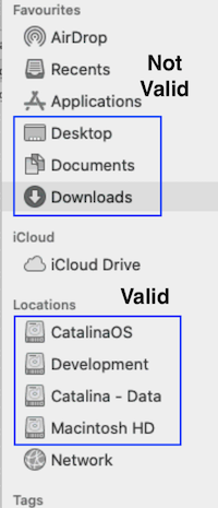 volumemanager not every path is valid for mounting