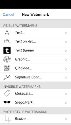 iWatermark+ Help (Android) 119