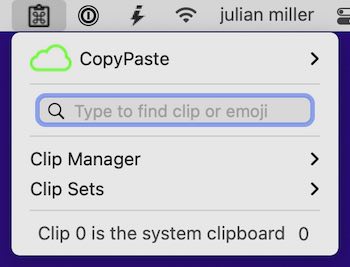 clip 0 in copypaste app for mac