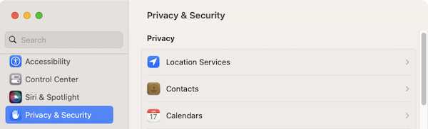 Setting Permissions in iClock for Mac